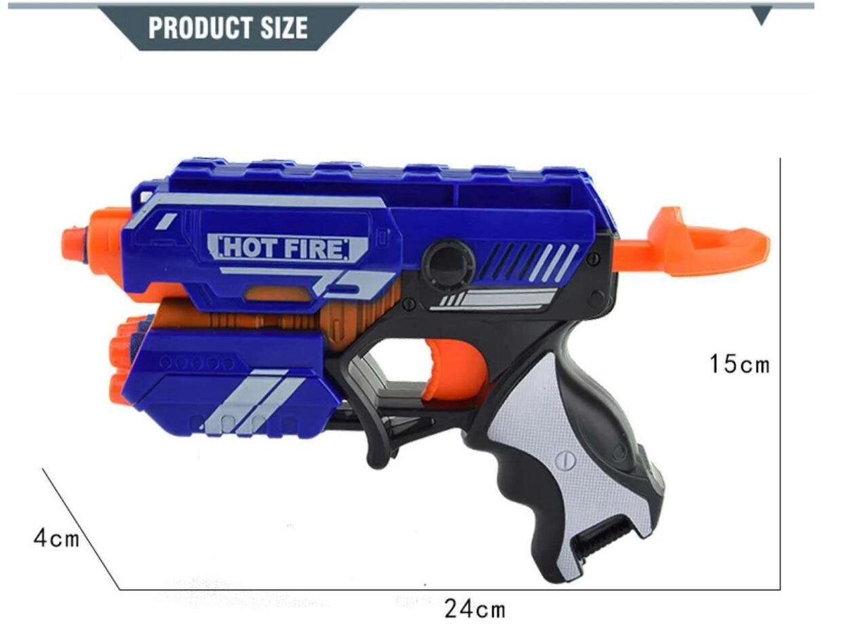 HOT FIRE™ Soft Bullet Blaster – Safe, Fun & Power-Packed!