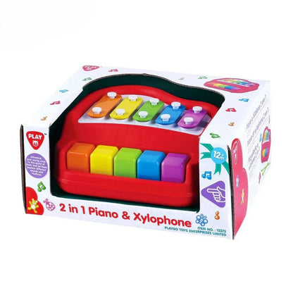 🎵 2-in-1 Piano & Xylophone – Fun Musical Learning for Kids!