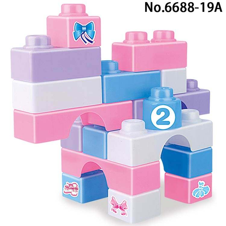 🧱 Pastel Jumbo Learning Blocks | Toddler Building Set with Numbers