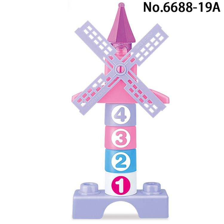 🧱 Pastel Jumbo Learning Blocks | Toddler Building Set with Numbers