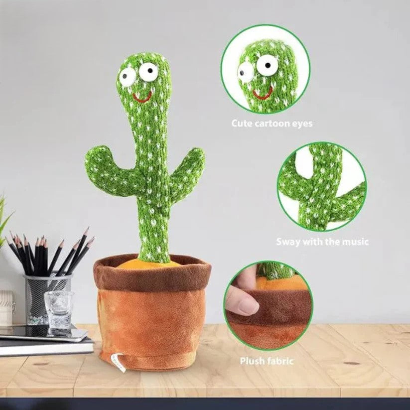 GroovyGlow Dancing Cactus Toy
