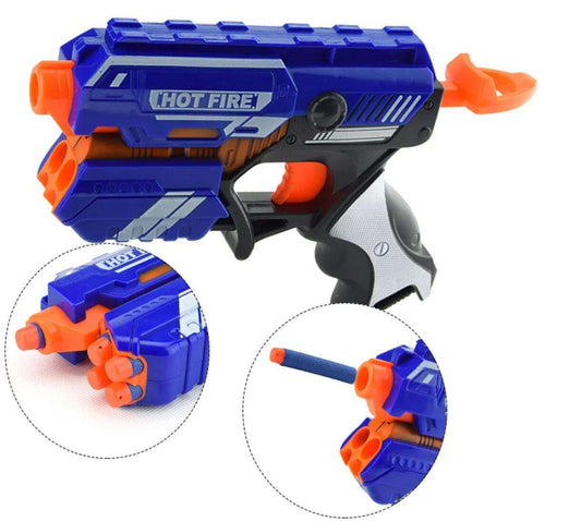 HOT FIRE™ Soft Bullet Blaster – Safe, Fun & Power-Packed!