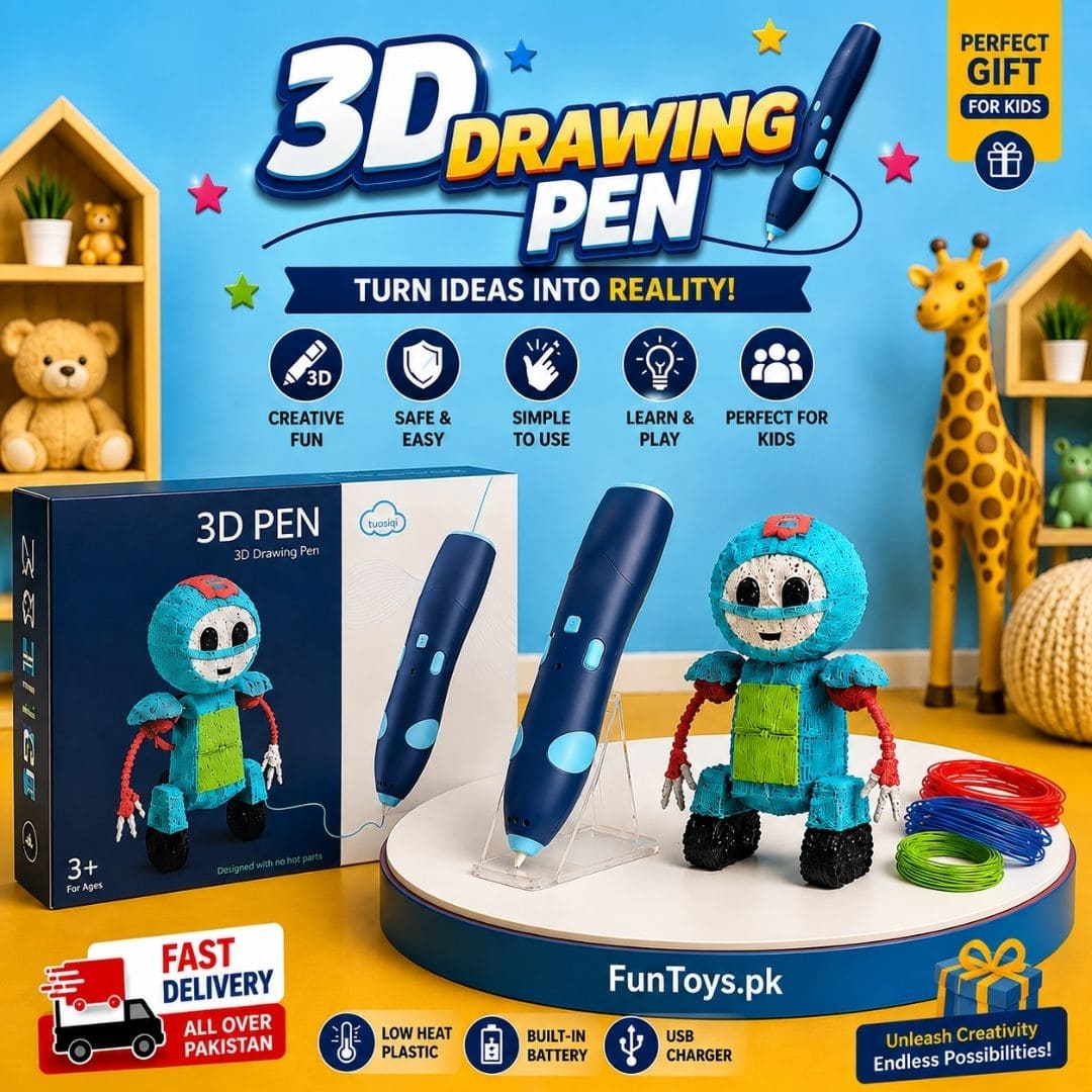 3D Drawing Pen for Kids