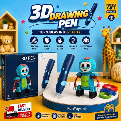 3D Drawing Pen for Kids