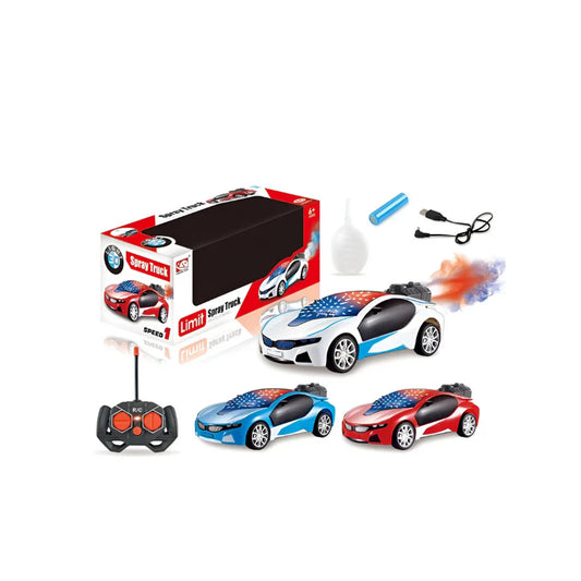 3D Light Spray RC Truck Car